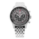 Pre-Owned Breitling Navitimer GMT Limited Edition 48mm Stainless Steel AB04413A/F573