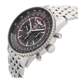 Pre-Owned Breitling Navitimer GMT Limited Edition 48mm Stainless Steel AB04413A/F573