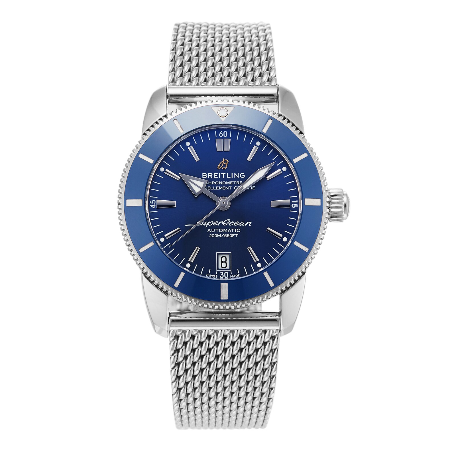 Pre-Owned Breitling Superocean Heritage B20 42 Mens Watch AB2010161C1A1