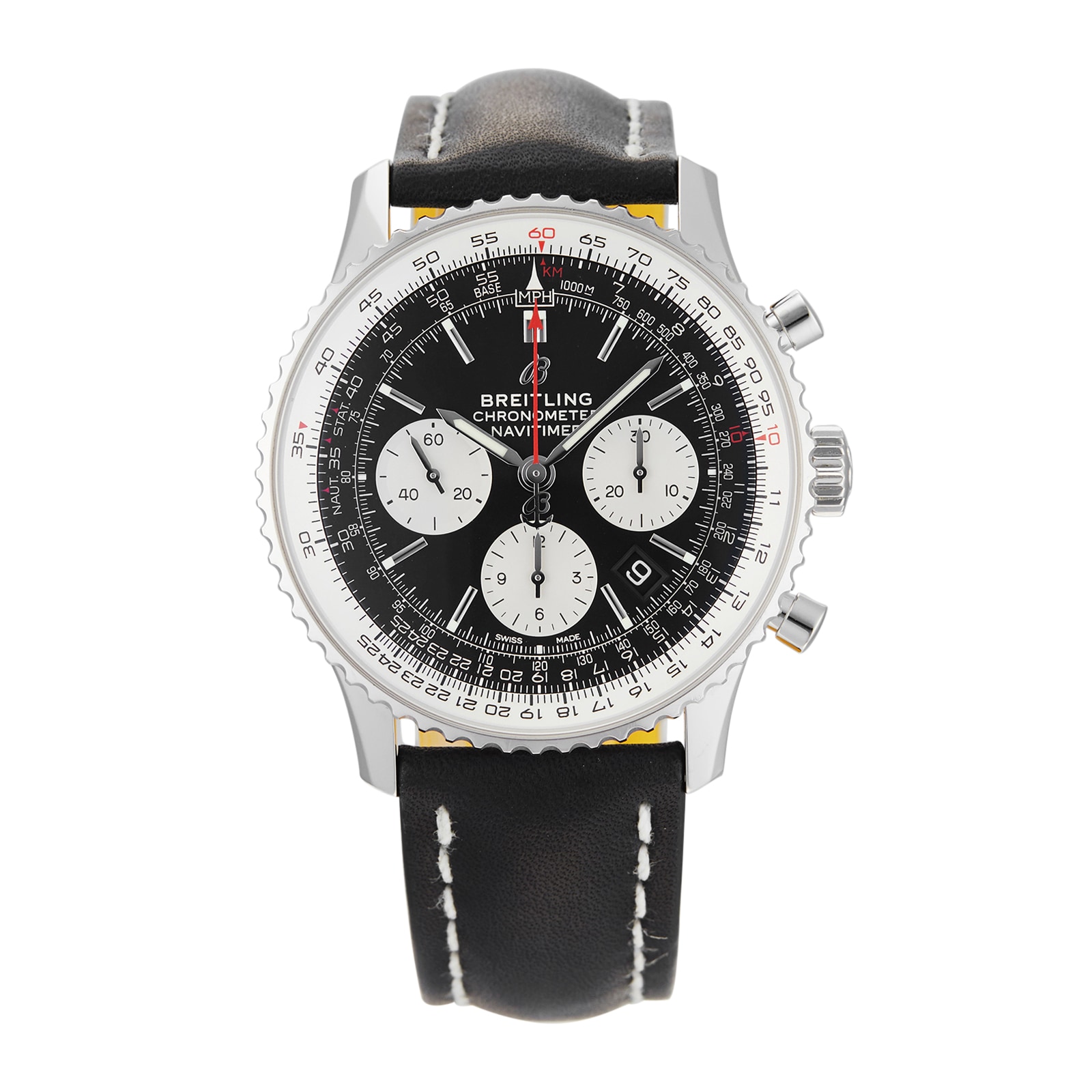 Pre-Owned Breitling Navitimer B01 43 Mens Watch AB0121211B1X1