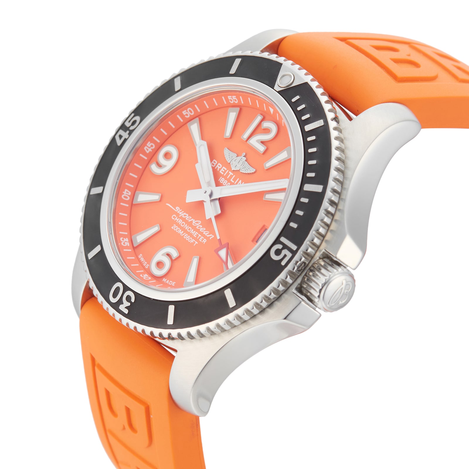 Pre-Owned Breitling Superocean 36 Ladies Watch A17316D71/O1S1