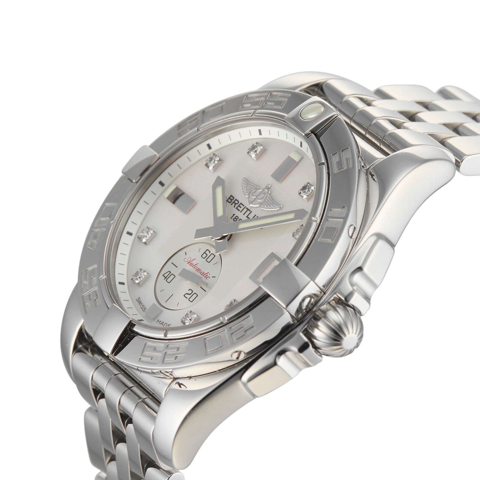 Pre-Owned Breitling Galactic Automatic 36 Ladies Watch A3733012/A717