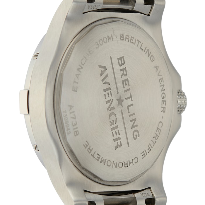 Pre-Owned Breitling Avenger Automatic 43 Mens Watch A17318101B1A1