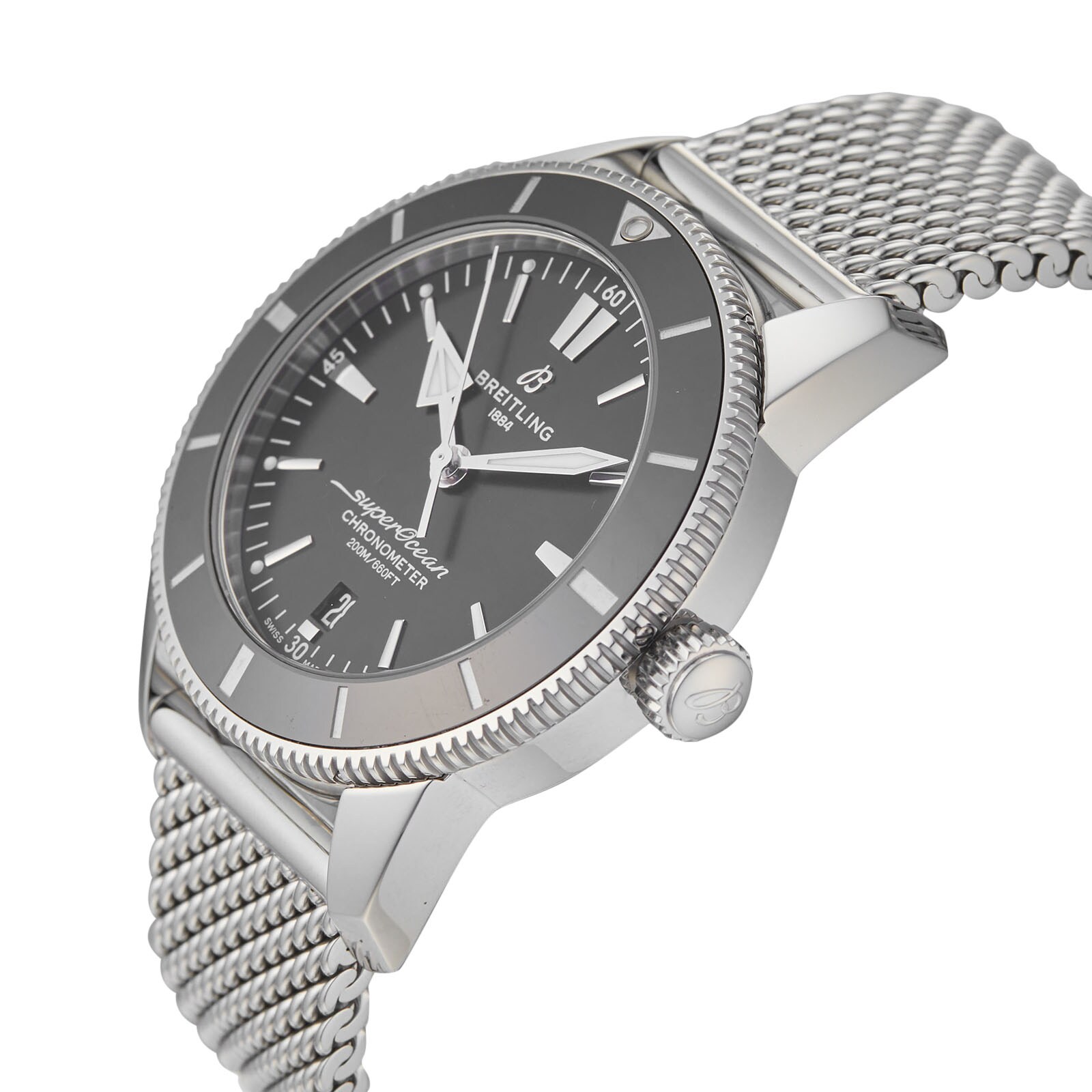 Pre-Owned Breitling Superocean Heritage B20 Mens Watch AB2030121/B1A1