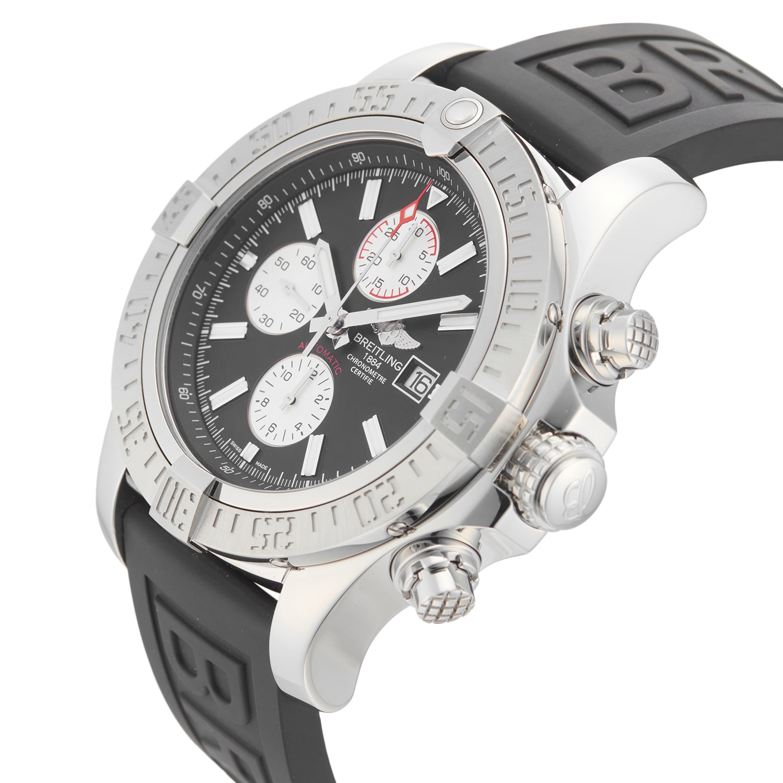 Pre-Owned Breitling Super Avenger II Mens Watch A1337111/BC29