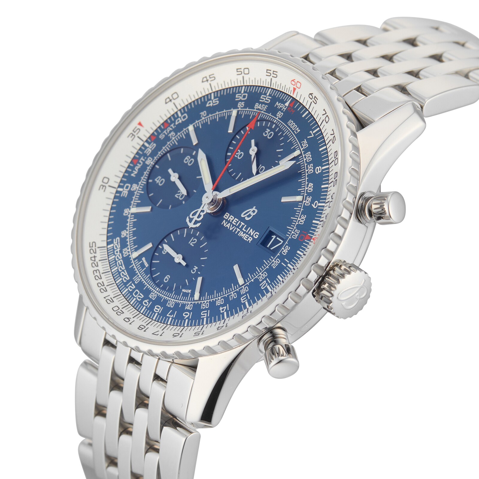 Pre-Owned Breitling Pre-Owned Breitling Chronograph 41 Mens Watch A13324121/C1A1 Pre-Owned Breitling Pre-Owned Breitling Chronograph 41 Mens Watch A13324121/C1A1