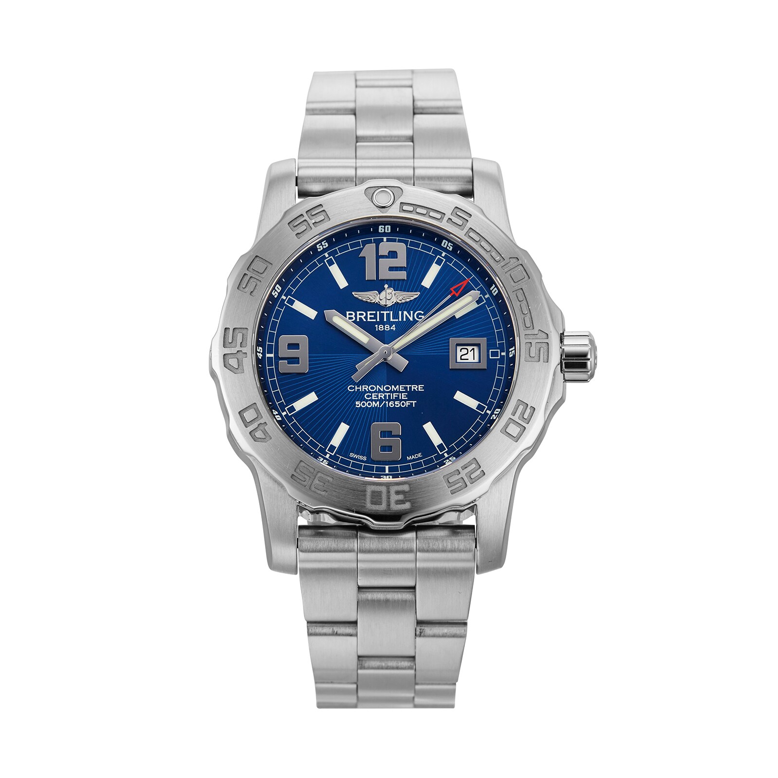 Pre-Owned Breitling Pre-Owned Breitling Colt 44 Mens Watch A7438710/C849 Pre-Owned Breitling Pre-Owned Breitling Colt 44 Mens Watch A7438710/C849