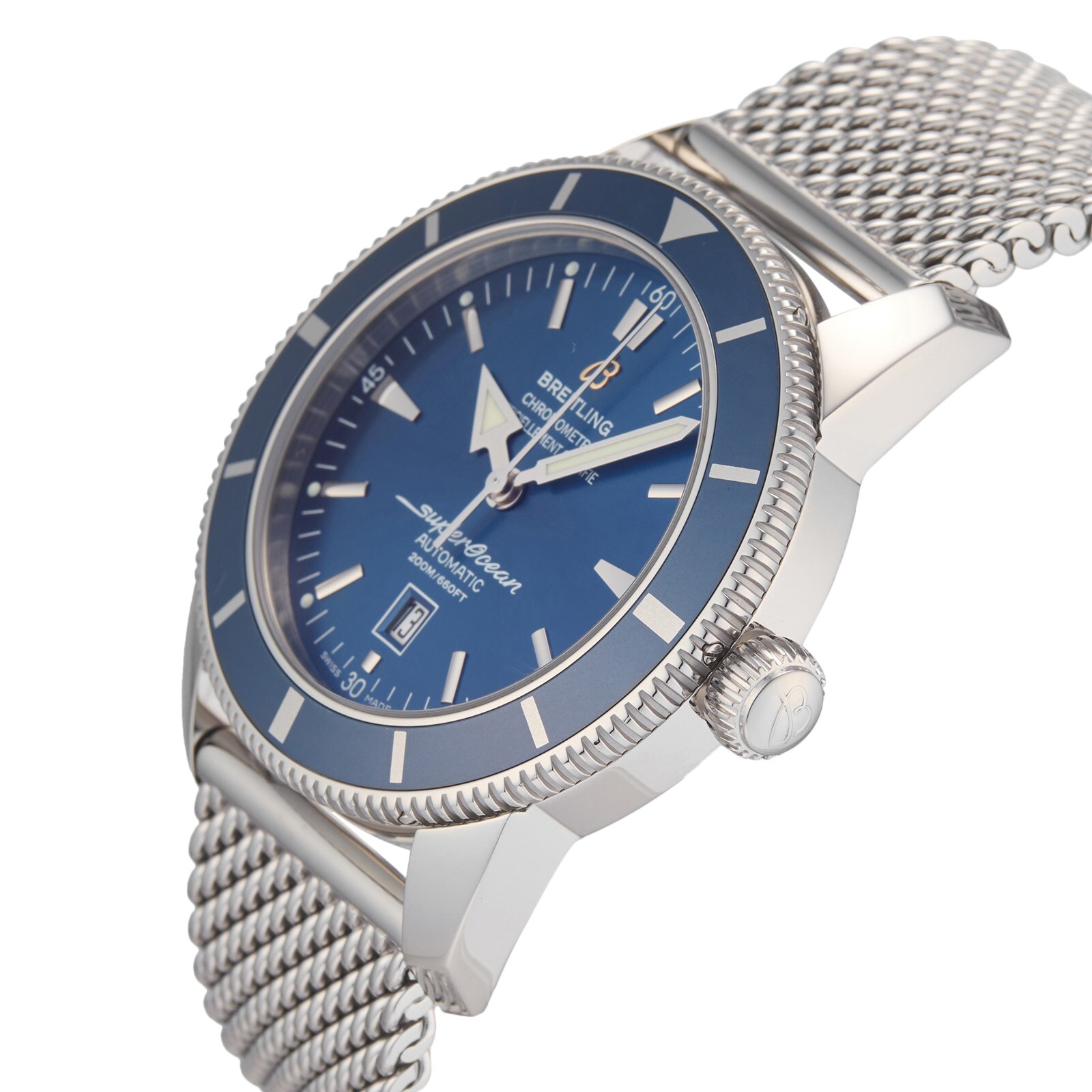 Pre-Owned Breitling Pre-Owned Breitling Superocean Heritage 46 Mens Watch A1732016/C734 Pre-Owned Breitling Pre-Owned Breitling Superocean Heritage 46 Mens Watch A1732016/C734