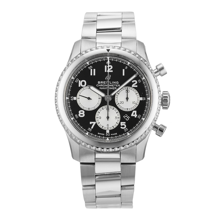 Pre-Owned Breitling Pre-Owned Breitling Navitimer 8 B01 Chronograph 43 Mens Watch AB0117131/B1A1