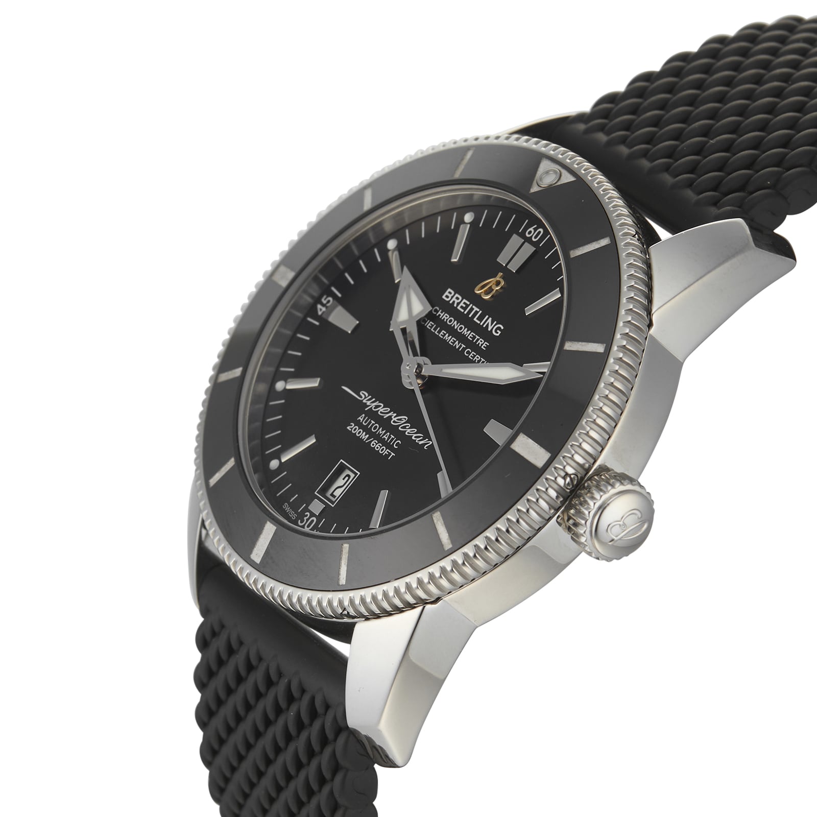 Pre-Owned Breitling Pre-Owned Breitling Heritage B20 46 Mens Watch AB2020121/B1S1 Pre-Owned Breitling Pre-Owned Breitling Heritage B20 46 Mens Watch AB2020121/B1S1