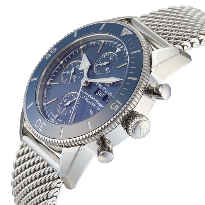 Pre-Owned Breitling Superocean Heritage Chronograph 44 Mens Watch A13313161C1A1