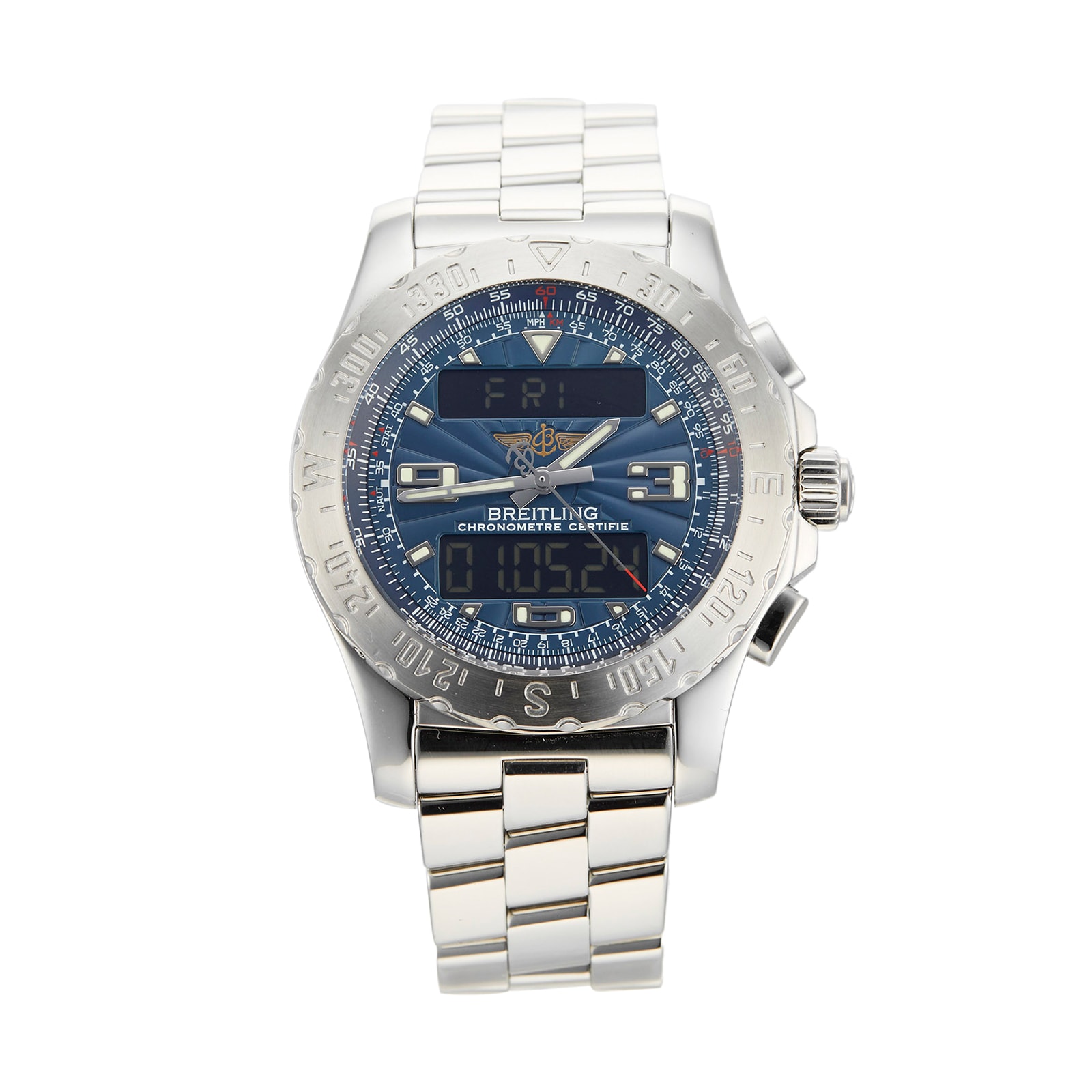 Pre-Owned Breitling Pre-Owned Breitling Airwolf Mens Watch A78363 Pre-Owned Breitling Pre-Owned Breitling Airwolf Mens Watch A78363