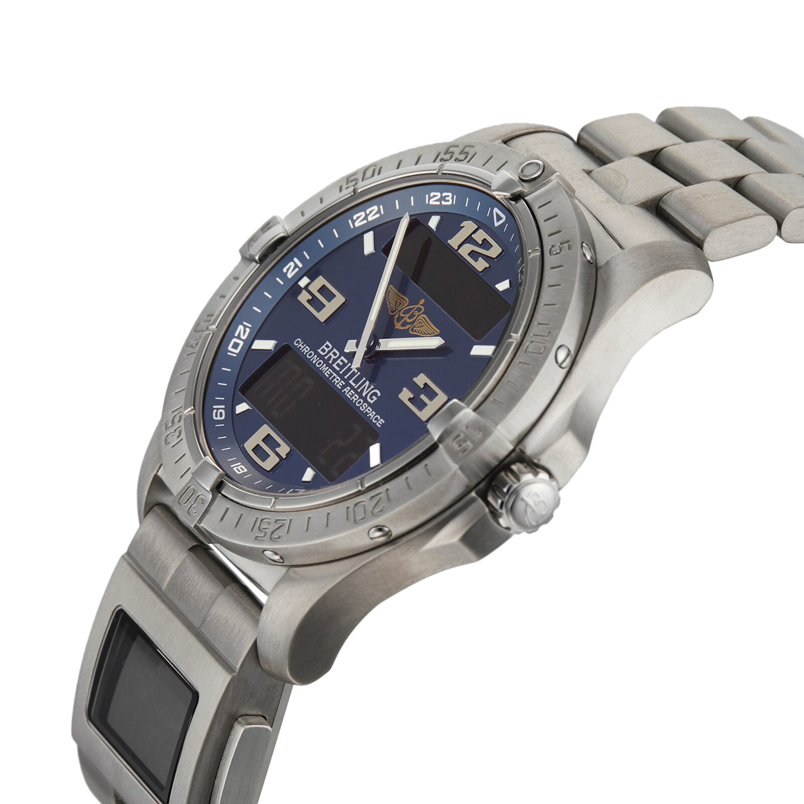 Pre-Owned Breitling Pre-Owned Breitling Aerospace Co-Pilot Mens Watch E80172 Pre-Owned Breitling Pre-Owned Breitling Aerospace Co-Pilot Mens Watch E80172