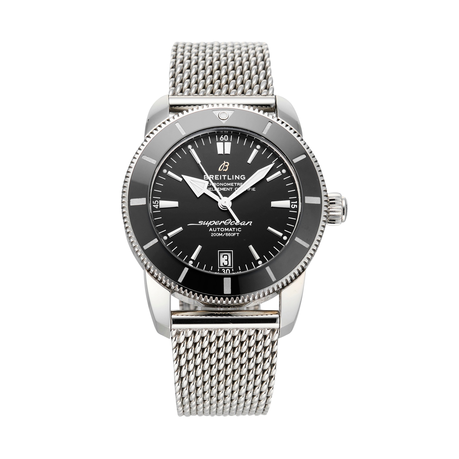 Pre-Owned Breitling Superocean Heritage B20 Automatic 42 Mens Watch AB2010121/B1A1