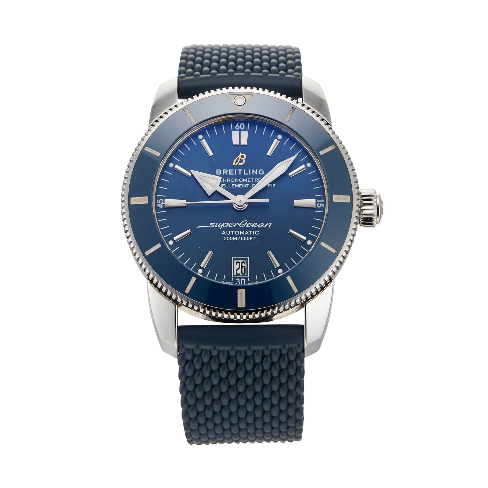 Pre-Owned Breitling Pre-Owned Breitling Superocean Heritage B20 42 Mens Watch AB2010161/C1S1 Pre-Owned Breitling Pre-Owned Breitling Superocean Heritage B20 42 Mens Watch AB2010161/C1S1