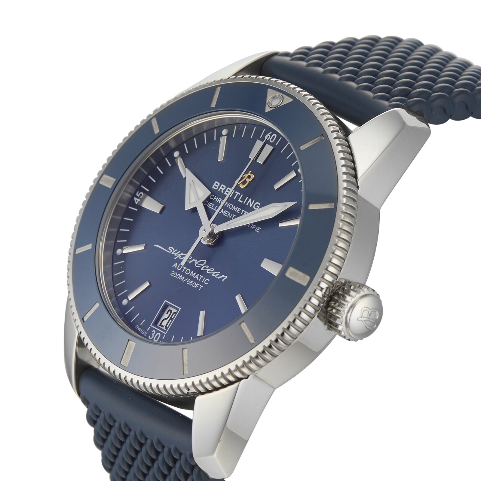 Pre-Owned Breitling Pre-Owned Breitling Superocean Heritage B20 42 Mens Watch AB2010161/C1S1 Pre-Owned Breitling Pre-Owned Breitling Superocean Heritage B20 42 Mens Watch AB2010161/C1S1