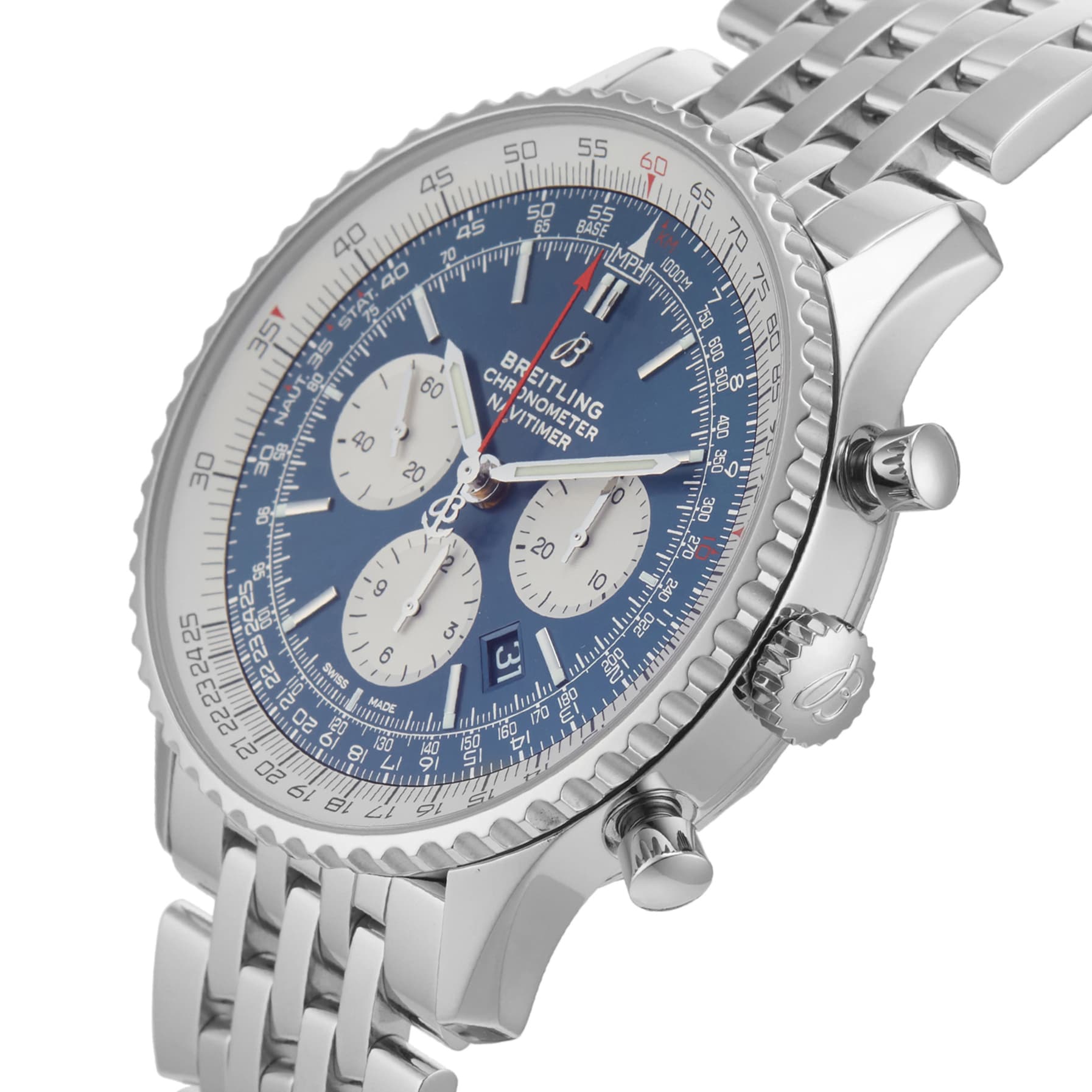 Pre-Owned Breitling Navitimer B01 Chronograph 46  AB0127211C1A1