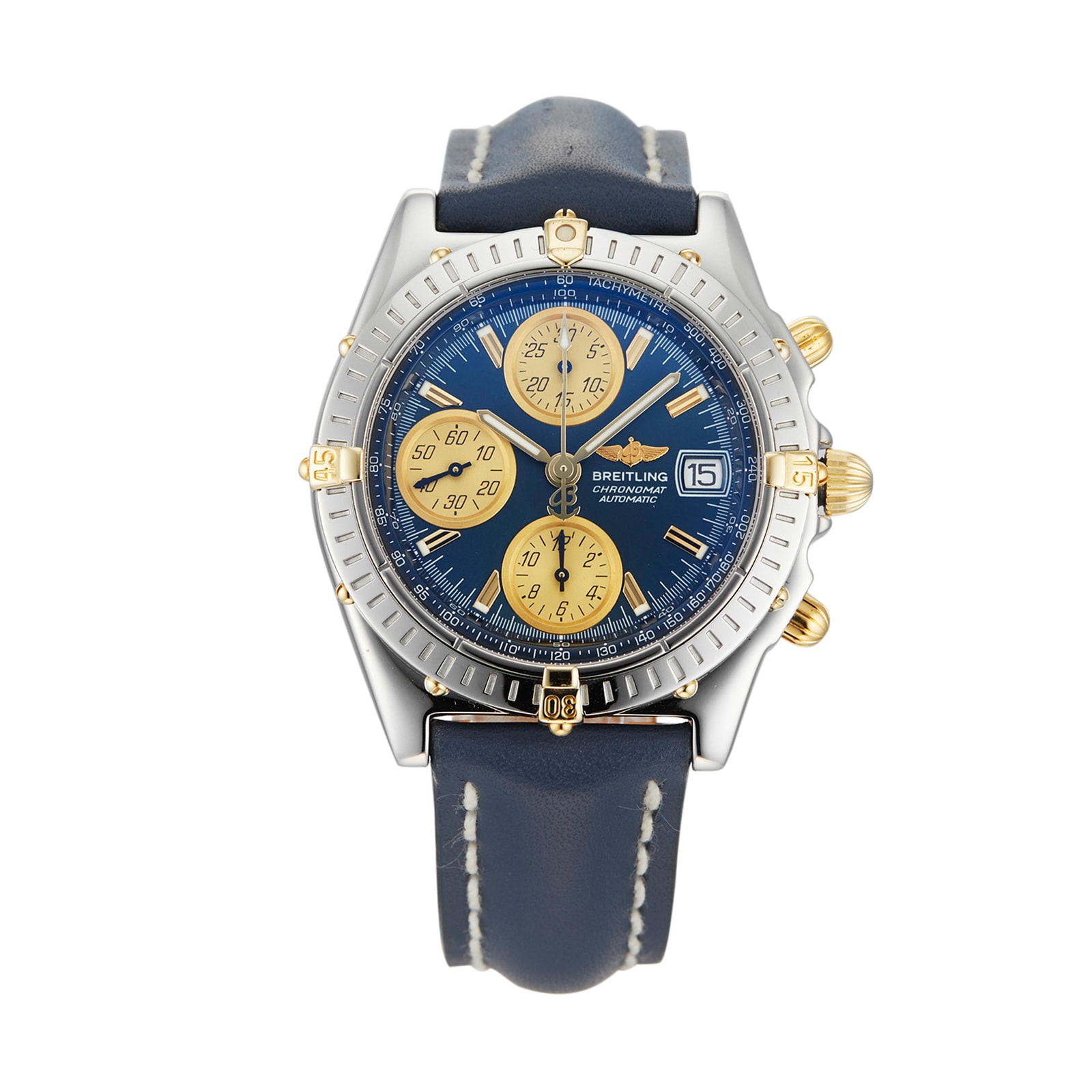 Pre-Owned Breitling Pre-Owned Breitling Chronomat Blackbird Mens Watch B13350 Pre-Owned Breitling Pre-Owned Breitling Chronomat Blackbird Mens Watch B13350