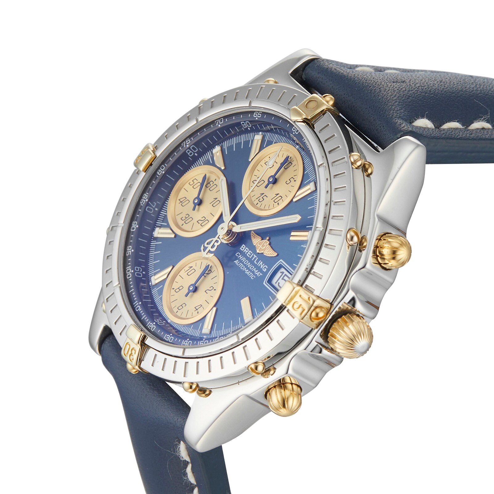 Pre-Owned Breitling Pre-Owned Breitling Chronomat Blackbird Mens Watch B13350 Pre-Owned Breitling Pre-Owned Breitling Chronomat Blackbird Mens Watch B13350