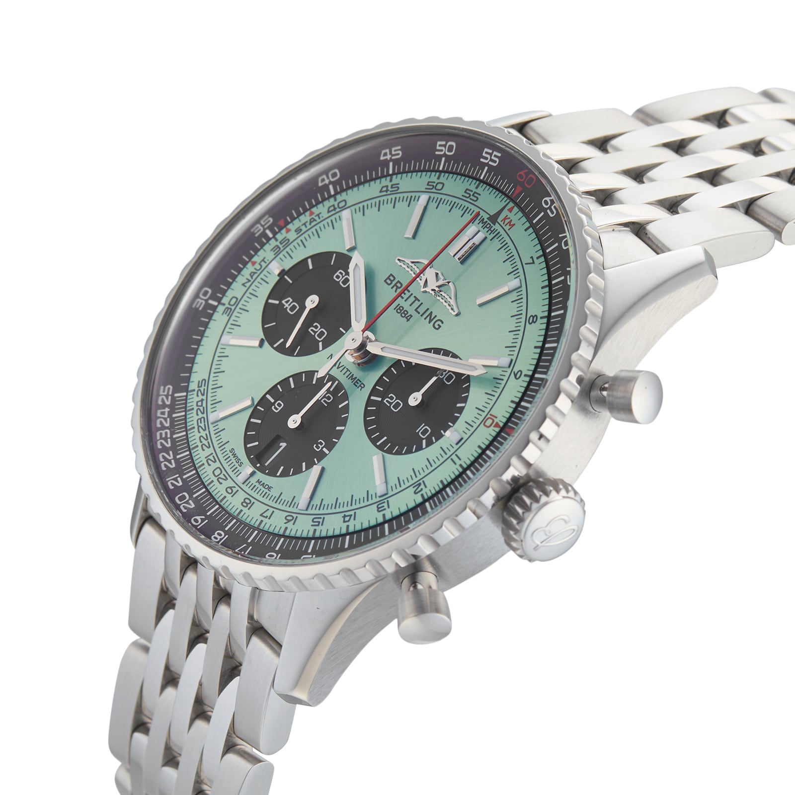 Pre-Owned Breitling Navitimer B01 Chronograph 43 Mens Watch AB0138/L1A1