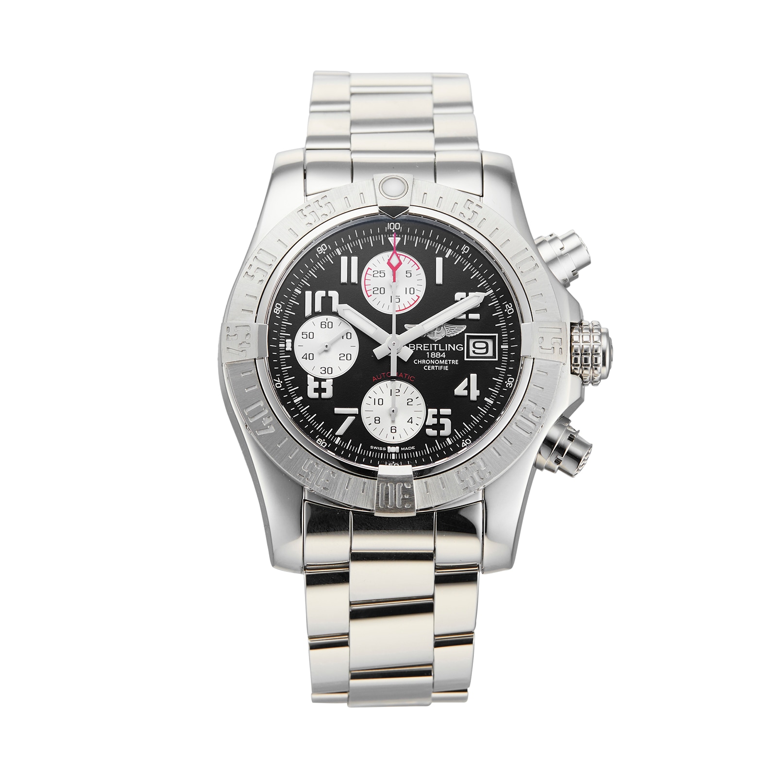 Pre-Owned Breitling Pre-Owned Breitling Avenger II Mens Watch A1338111/BC33 Pre-Owned Breitling Pre-Owned Breitling Avenger II Mens Watch A1338111/BC33