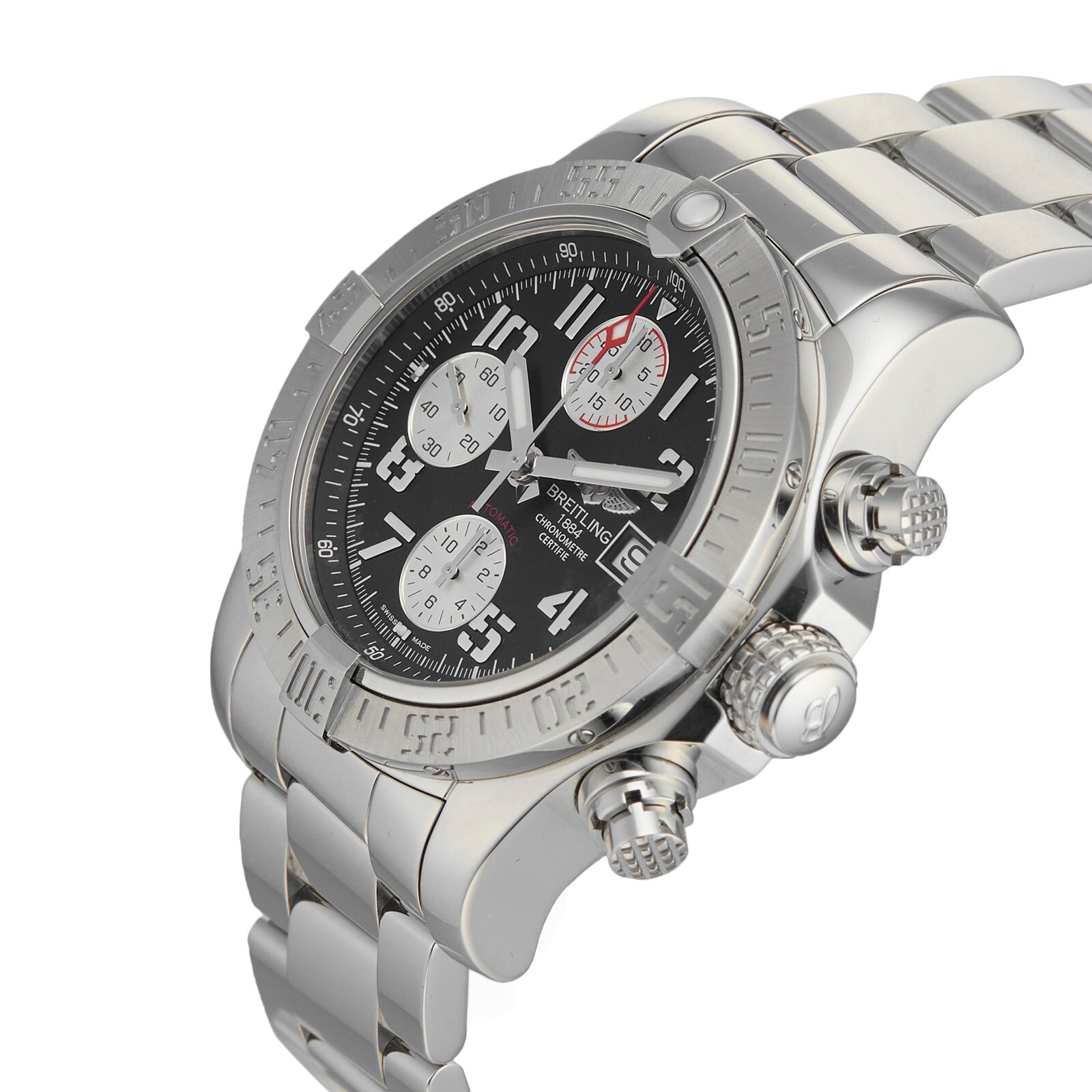 Pre-Owned Breitling Pre-Owned Breitling Avenger II Mens Watch A1338111/BC33 Pre-Owned Breitling Pre-Owned Breitling Avenger II Mens Watch A1338111/BC33