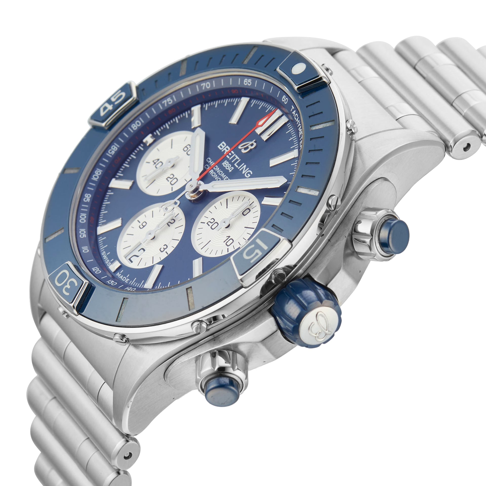Pre-Owned Breitling Super Chronomat B01 44mm Stainless Steel