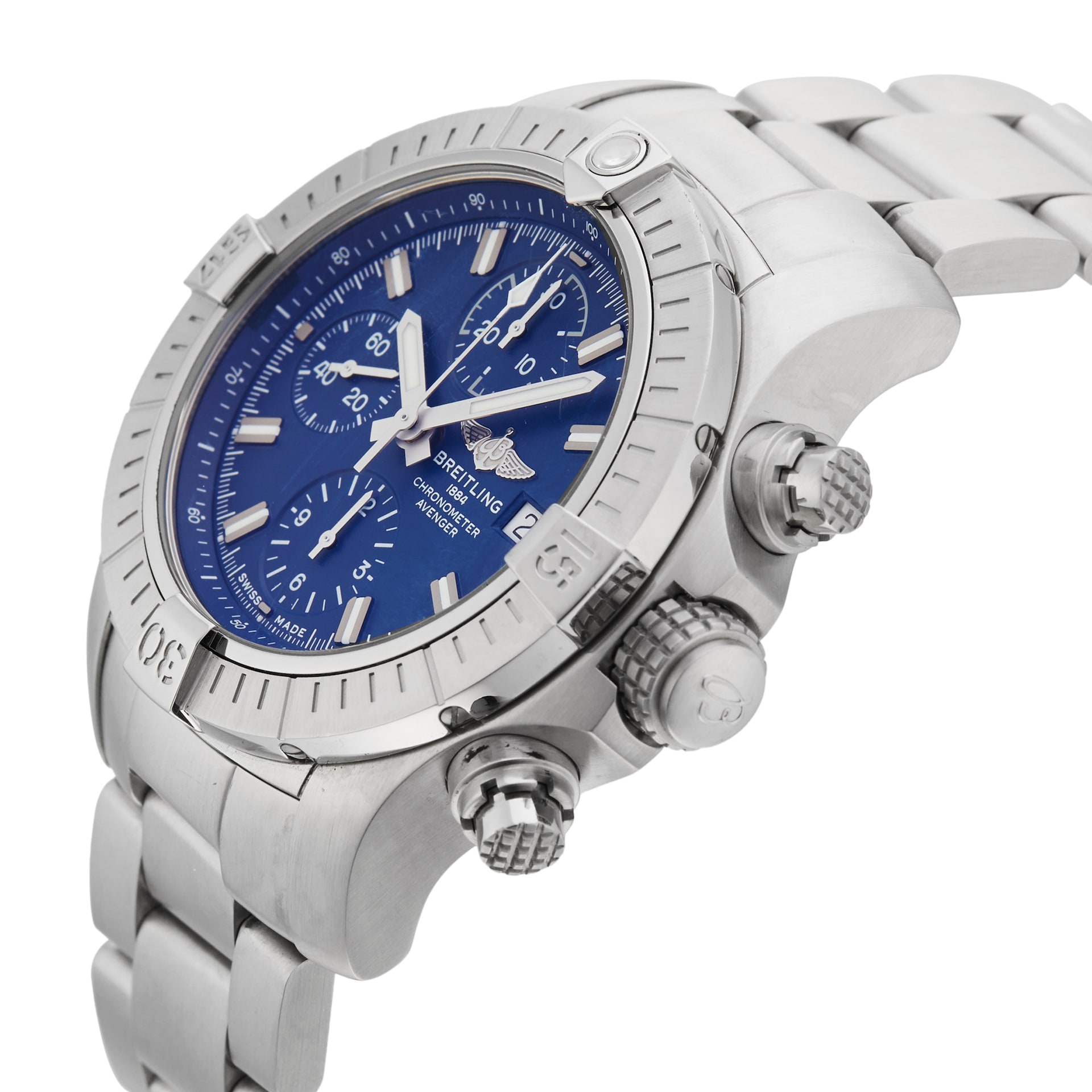 Pre-Owned Breitling Avenger Chronograph 43 43mm Stainless Steel