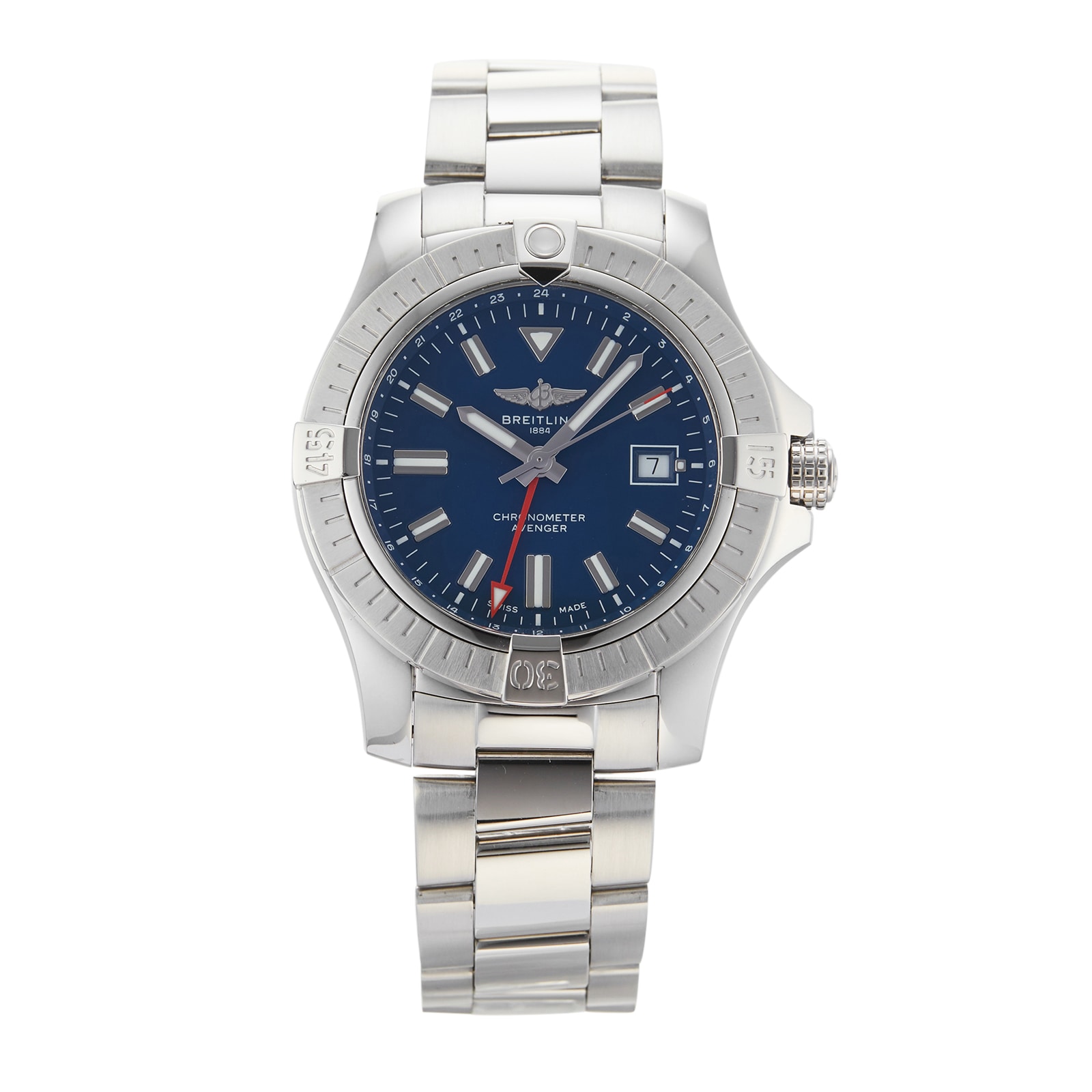 Pre-Owned Breitling Avenger Automatic GMT 45 A32395101C1A1