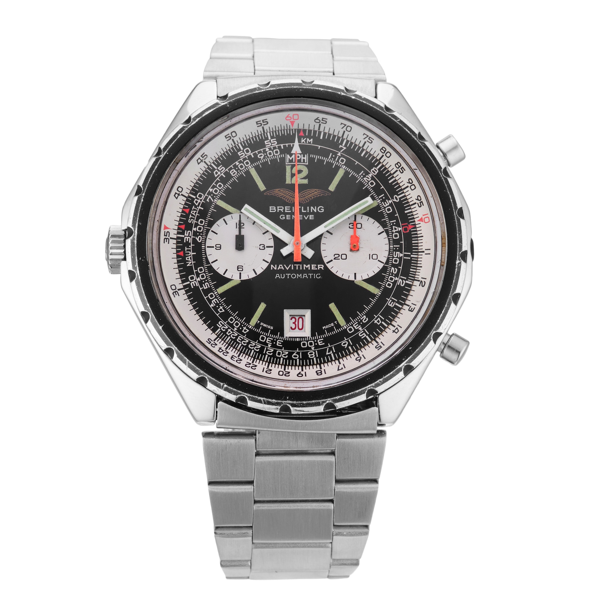 Pre-Owned Breitling Chrono-Matic Iraqi Air Force 48mm Stainless Steel