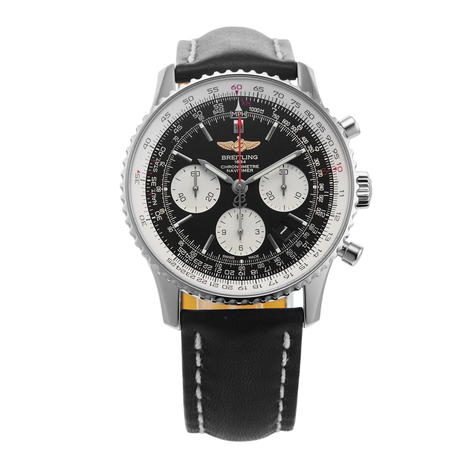 Pre-Owned Breitling Navitimer 01 AB012012/BB01 Pre-Owned Breitling Navitimer 01 AB012012/BB01
