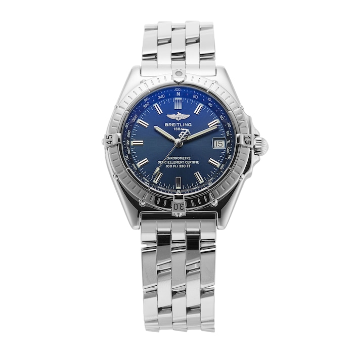 Pre-Owned Breitling Windrider Wings Automatic A10350 37mm Stainless Steel