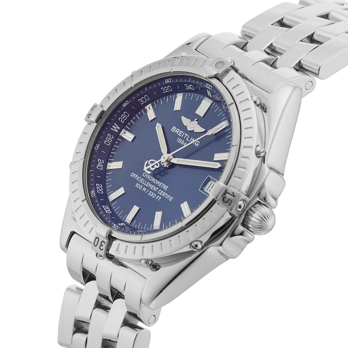 Pre-Owned Breitling Windrider Wings Automatic A10350 37mm Stainless Steel