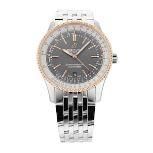 Pre-Owned Breitling Navitimer Automatic 41mm Stainless Steel and Rose Gold
