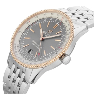 Pre-Owned Breitling Navitimer Automatic 41mm Stainless Steel and Rose Gold