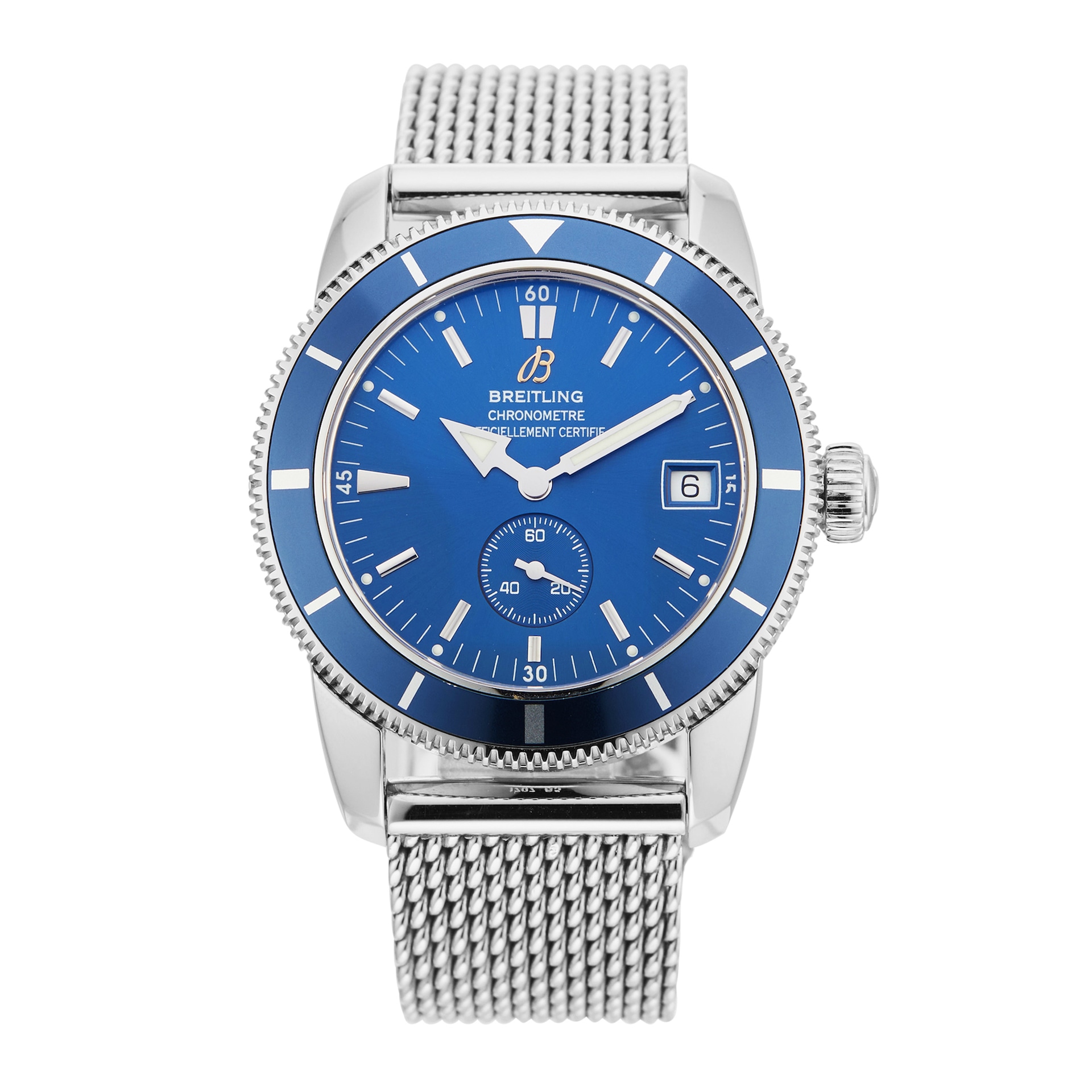 Pre-Owned Breitling Superocean 38mm Stainless Steel