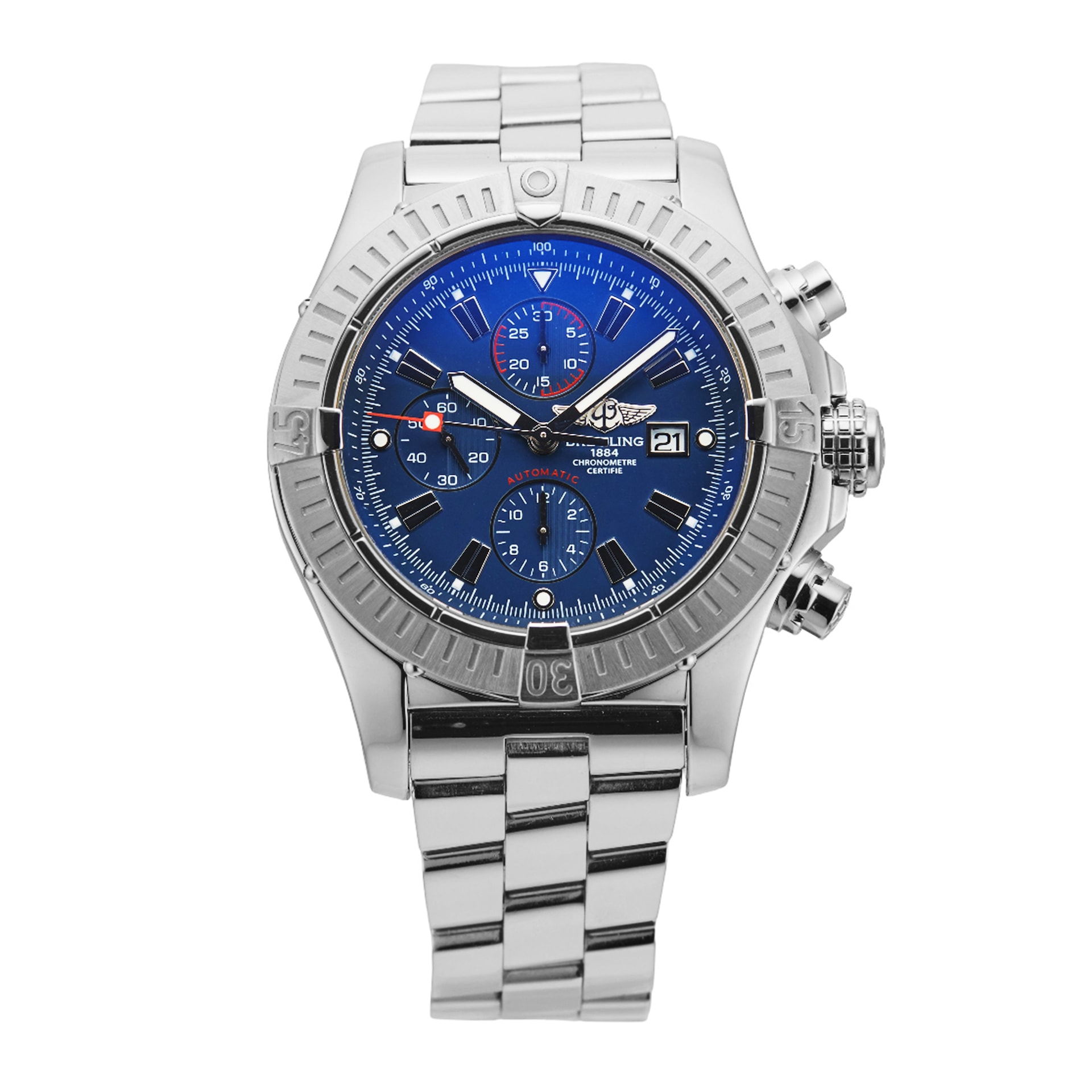 Pre-Owned Breitling Super Avenger 48MM Stainless Steel