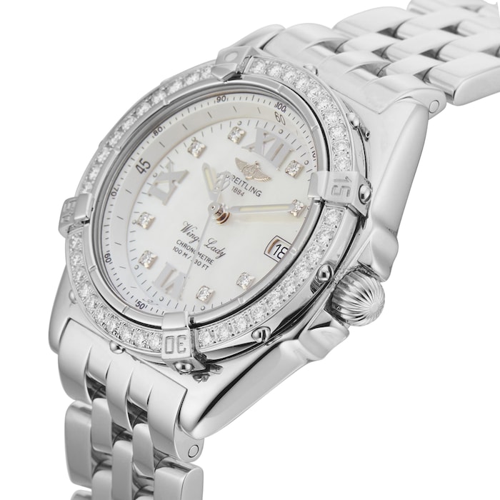 Pre-Owned Breitling Wings Lady 31mm Stainless Steel