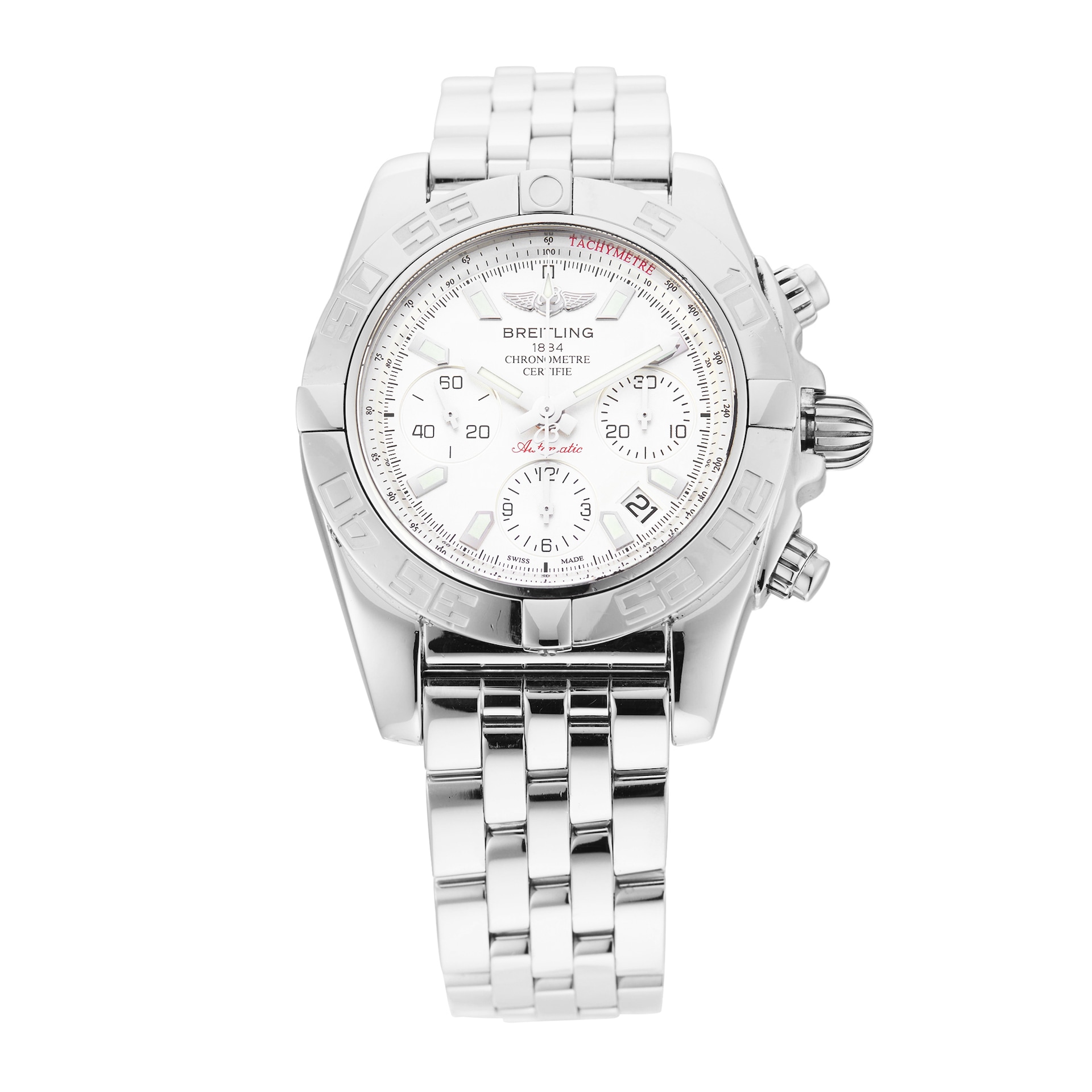 Pre-Owned Breitling Chronomat AB0140 Stainless Steel 40mm watch