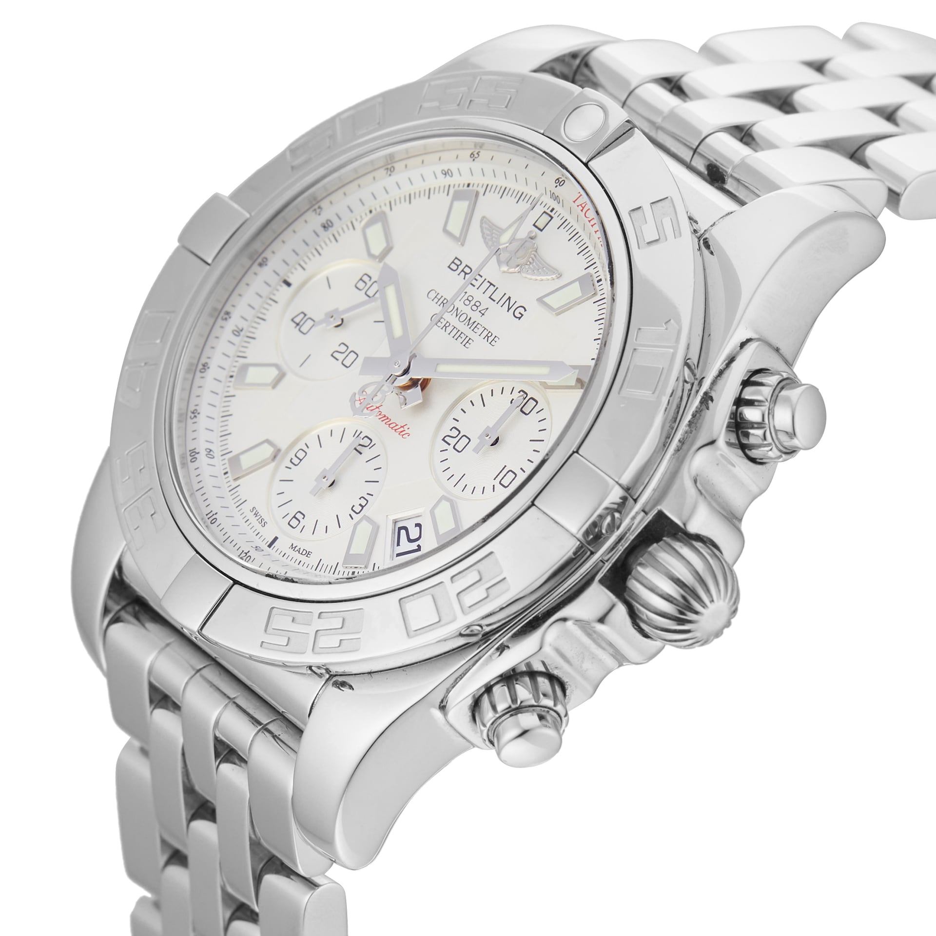 Pre-Owned Breitling Chronomat AB0140 Stainless Steel 40mm watch