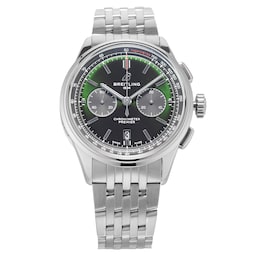 406500672490 - Premier B01 Chronograph 42 Bentley British Racing Green 42mm Stainless Steel