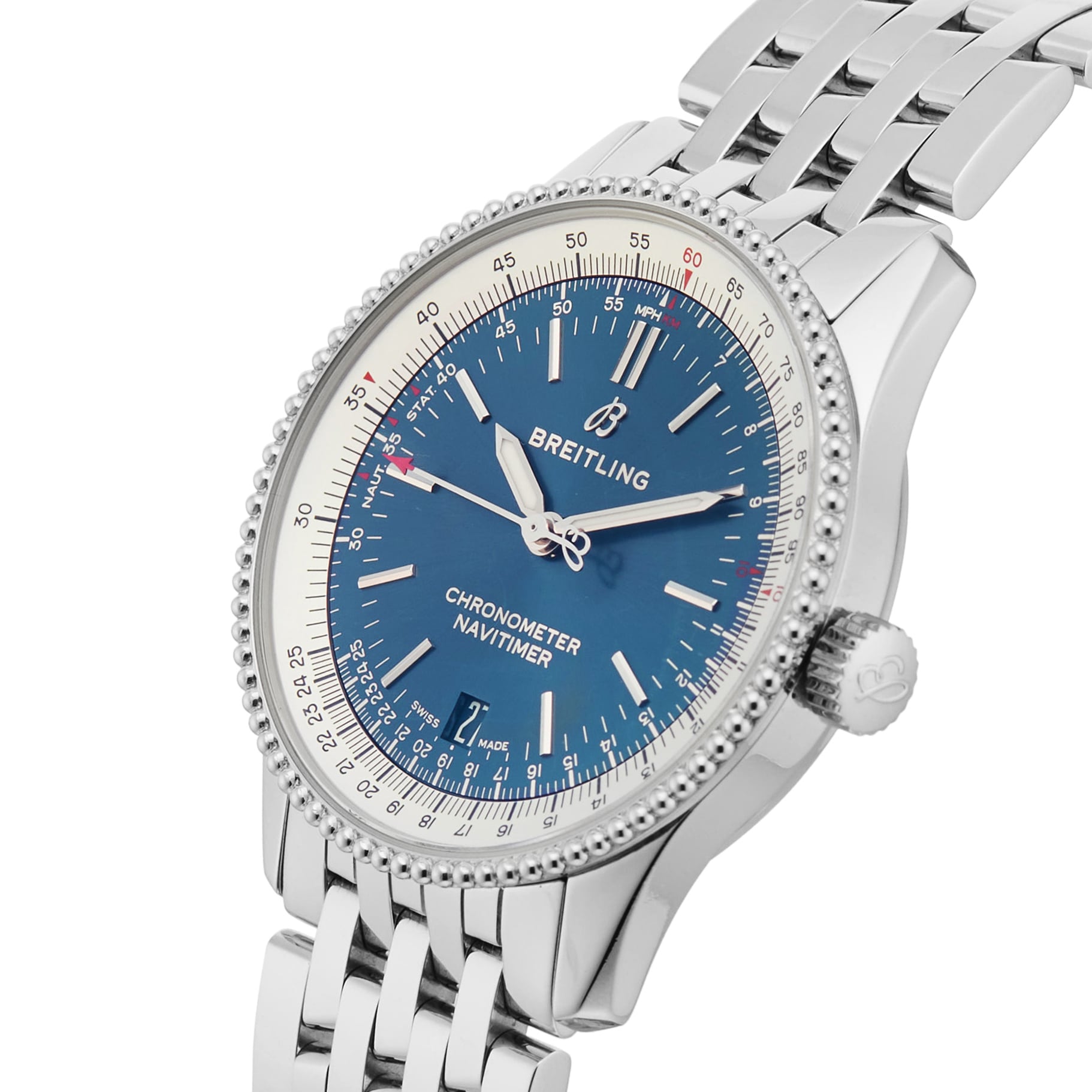 Pre-Owned Breitling Navitimer Automatic 38mm Stainless Steel