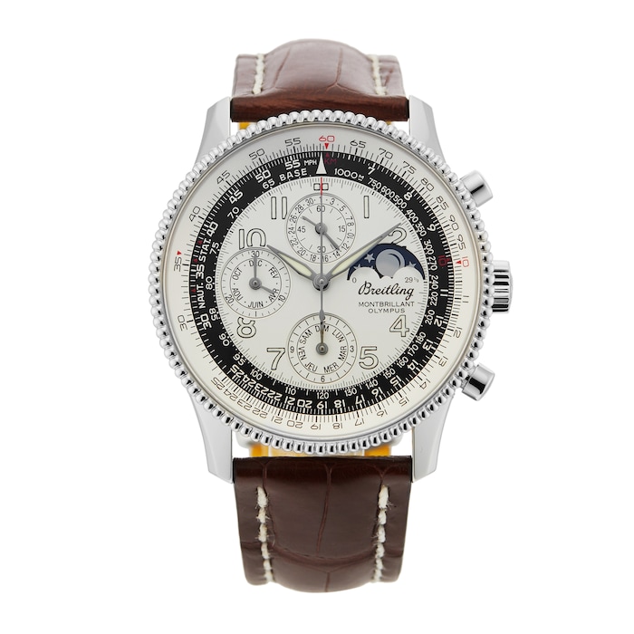 Pre-Owned Breitling Montbrillant Olympus 42.10MM Stainless Steel