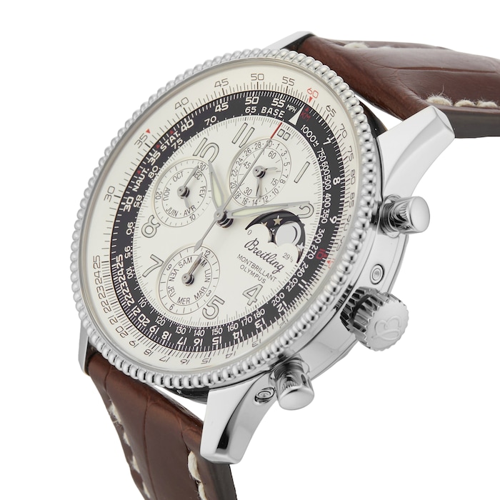 Pre-Owned Breitling Montbrillant Olympus 42.10MM Stainless Steel