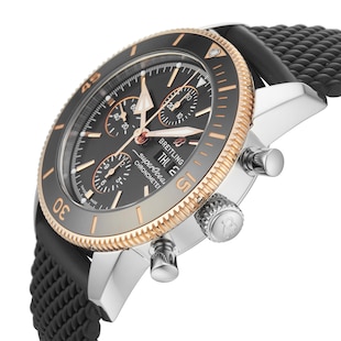 Pre-Owned Breitling Superocean Heritage chronograph 44 Stainless Steel