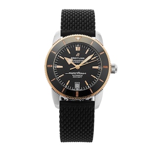 Pre-Owned Breitling Superocean Heritage B20 Automatic 42mm Stainless Steel and Rose Gold