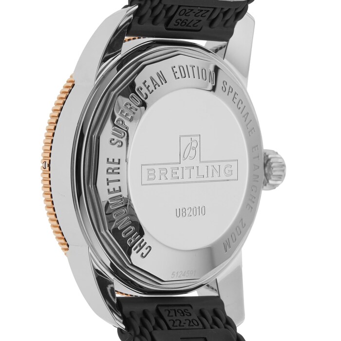 Pre-Owned Breitling Superocean Heritage B20 Automatic 42mm Stainless Steel and Rose Gold
