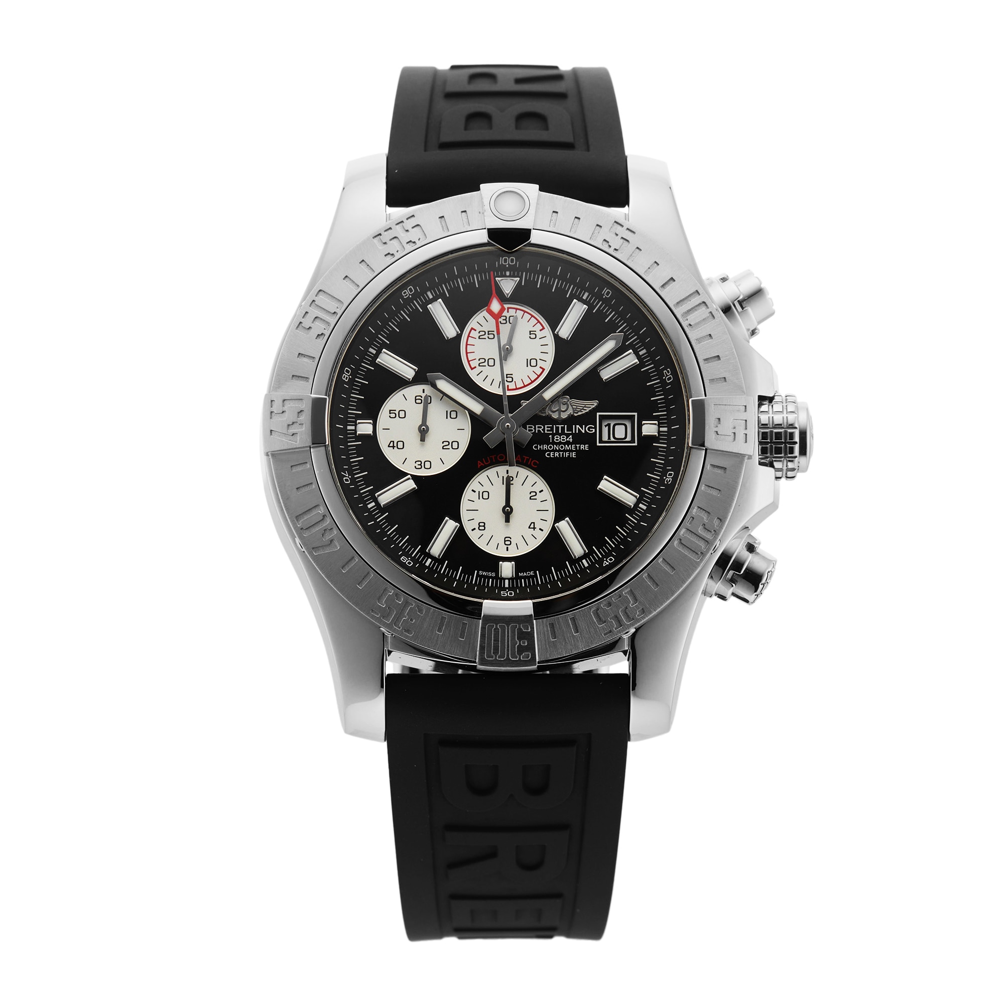 Pre-Owned Breitling Super Avenger II 48mm Stainless Steel