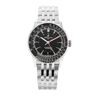 Pre-Owned Breitling Navitimer Automatic GMT 41mm Stainless Steel