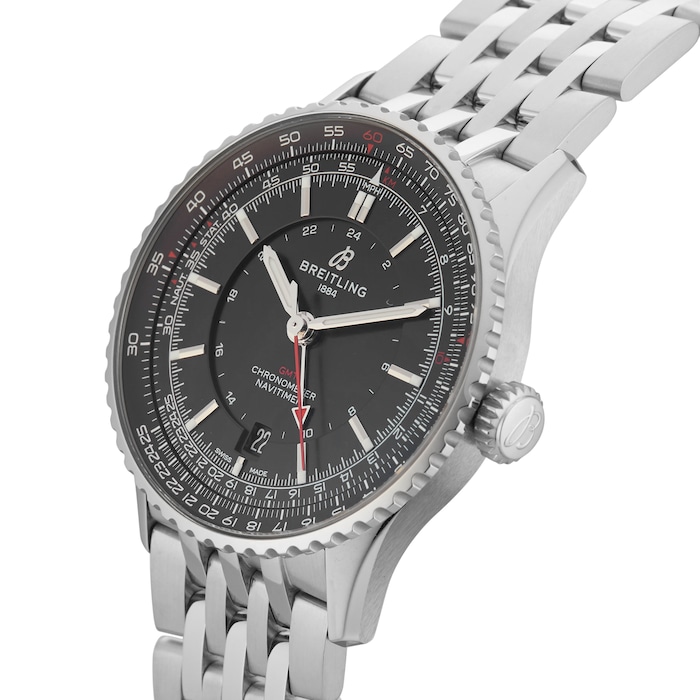 Pre-Owned Breitling Navitimer Automatic GMT 41mm Stainless Steel